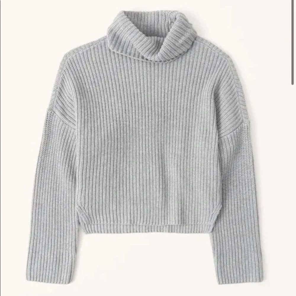 A&F Turtleneck Ribbed Sweater